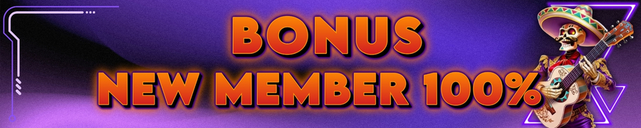 BONUS NEW MEMBER 100%